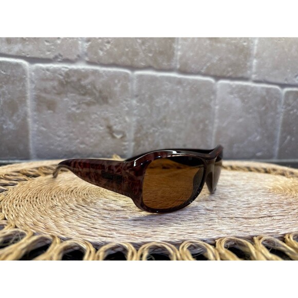 Serengeti Savona 7066 Rose Tone Quartz Polarized Wrap Sunglasses Like New - Picture 2 of 9